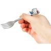 Skater Stainless Steel 3D Fork for Hello Kitty and Sanrio Fork, Die-Cut Kids, Design, DFS1C-A
