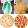 Große Pfannkuchen-Decke Lustige Pfannkuchen-Pizza-Decken Kohl Flanell Klimaanlagen-Decke Büro Nickerchen-Decken für Kinder Geburtstagsgeschenk