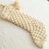 Christmas Knitted Stockings 18inch Large Cable Rustic Comfortable Decoration Farmhouse Knitted Fireplace Stockings For Adults