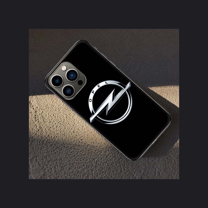 Opel Astra Logo Phone Case For Apple Iphone 16 15 Plus 13 12 Mini 16E 11 14 Pro Max X XS XR 8 7 SE 2020 Cover Shell Coque Silico