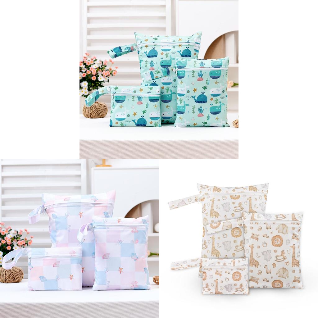Travel Organizer Set With Waterproof Polyester Fabric For Luggage Storage And Cosmetic Packing
