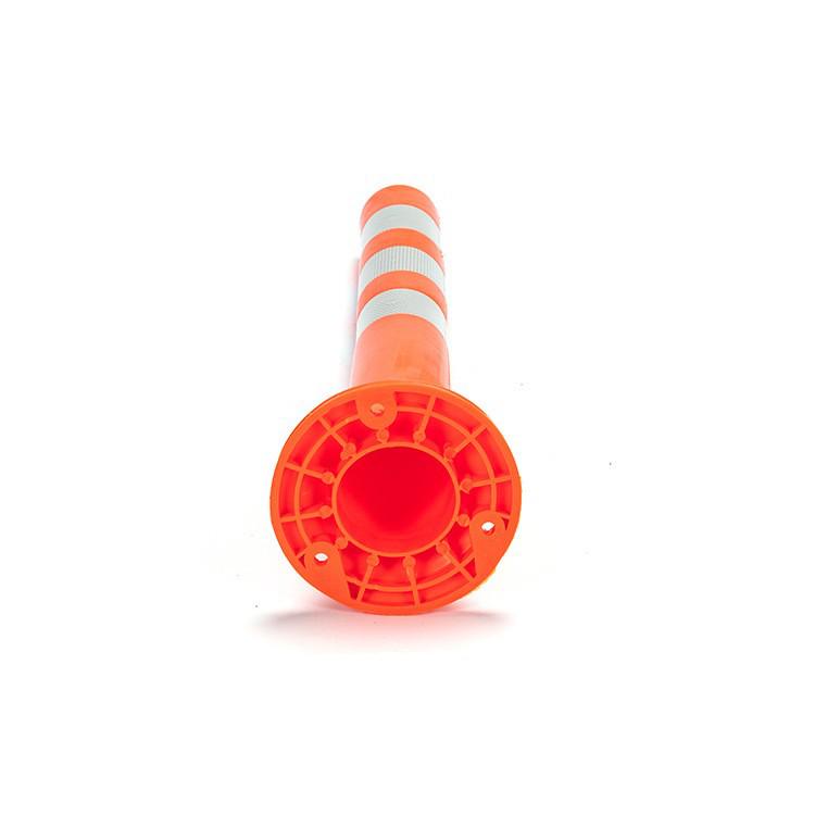 Road Traffic Divergence Warning Post - TPU Plastic Intersection Marker Pile
