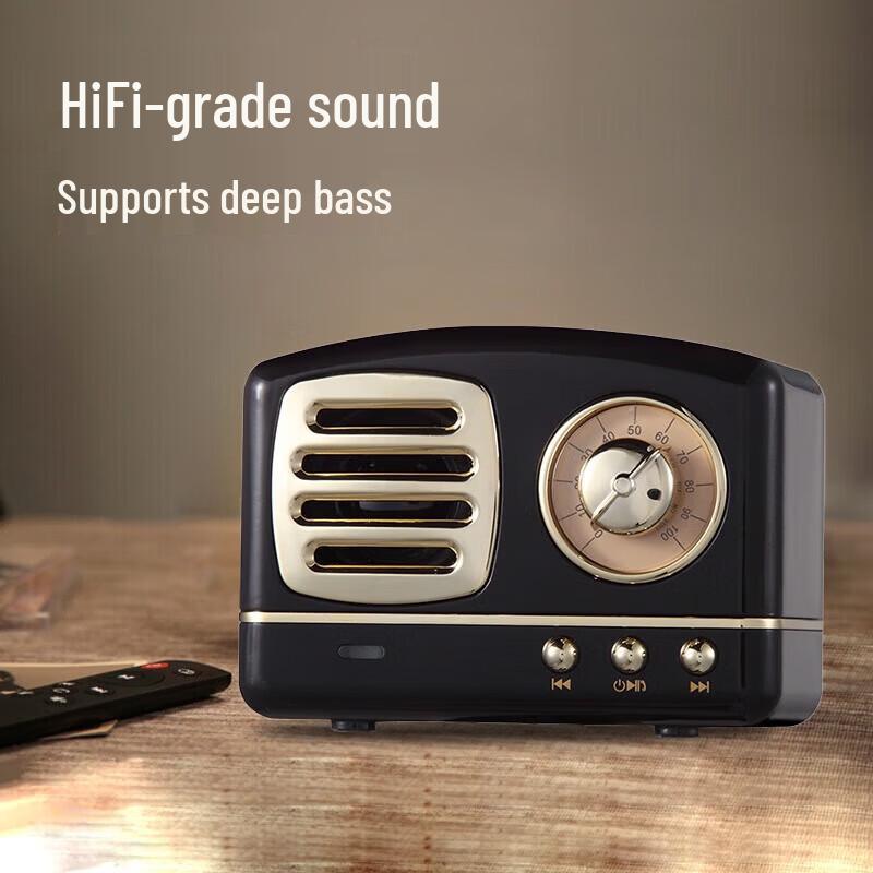 Hyundai M11 Portable Retro Radio Mini Speaker CN plug (adapter included)