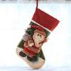 Three-dimensional Christmas Sock Santa Claus Christmas Decoration New Year Gift Bag  Home Party
