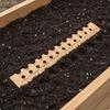 Distribution Ruler Lightweight Wooden Spacer Easy To Use Vegetable Planting Template for Garden