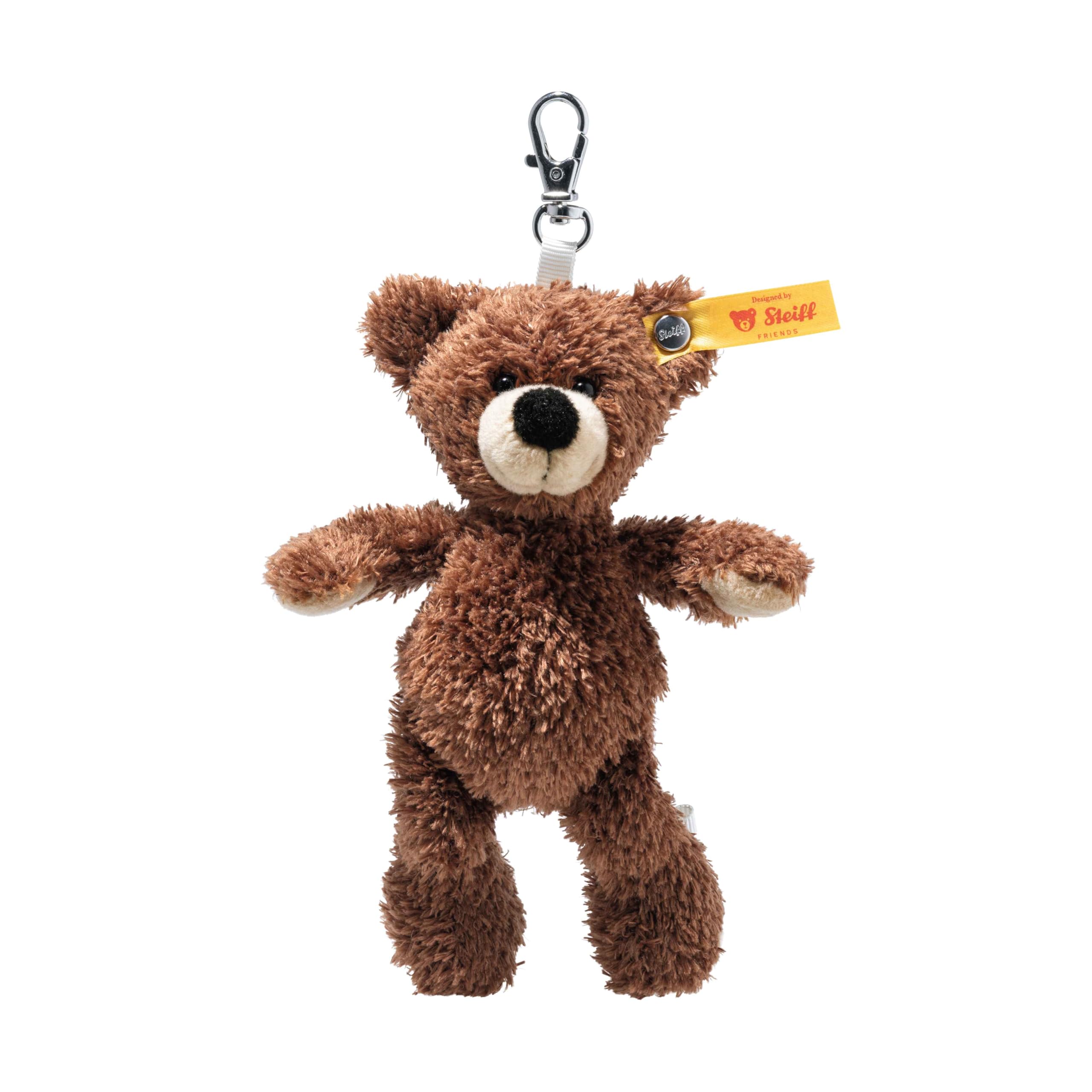 Steiff Soft Key Ring Teddy Bear Finn Brown