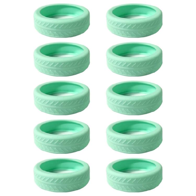 10pcs Silicone Wheel Cushion for Traveler Protect Your Luggage Investment