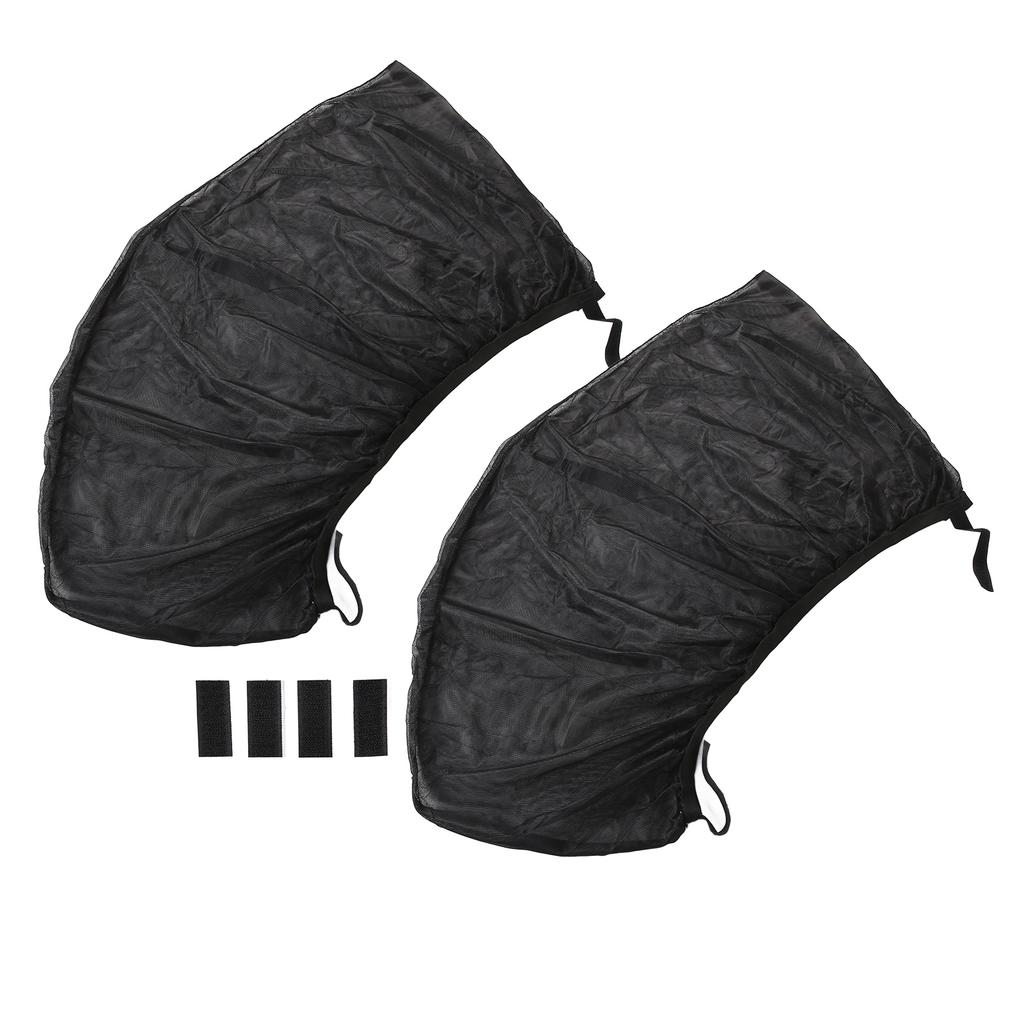 Babybil Bakruteskjerm Solskjermdeksel Pustende Mesh UV-beskyttelse Myggnett Personvern