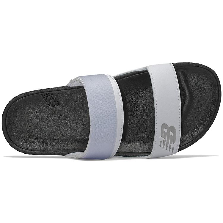 New New Balance 202 Series Minimalistic White Slippers Women's