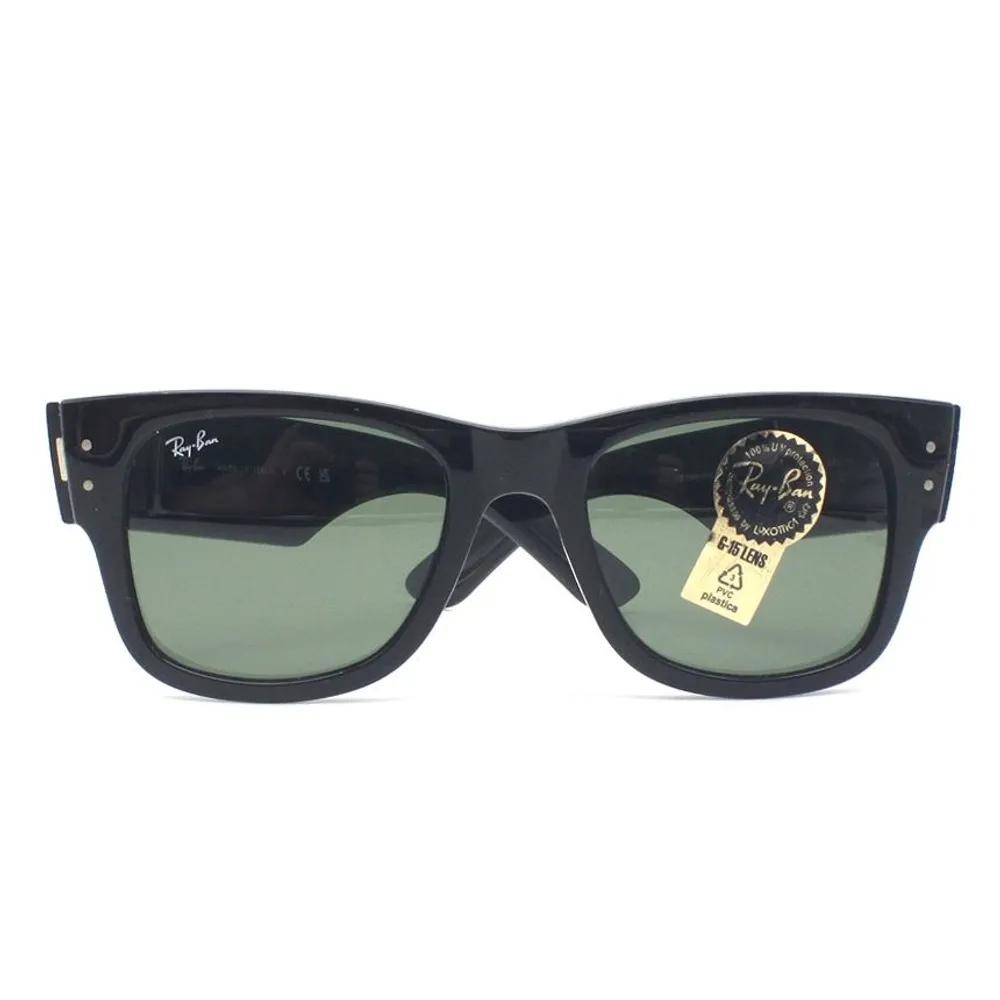 Ray-Ban RB0840SF 901/31 (52) Black Mega Wayfarer Sunglasses