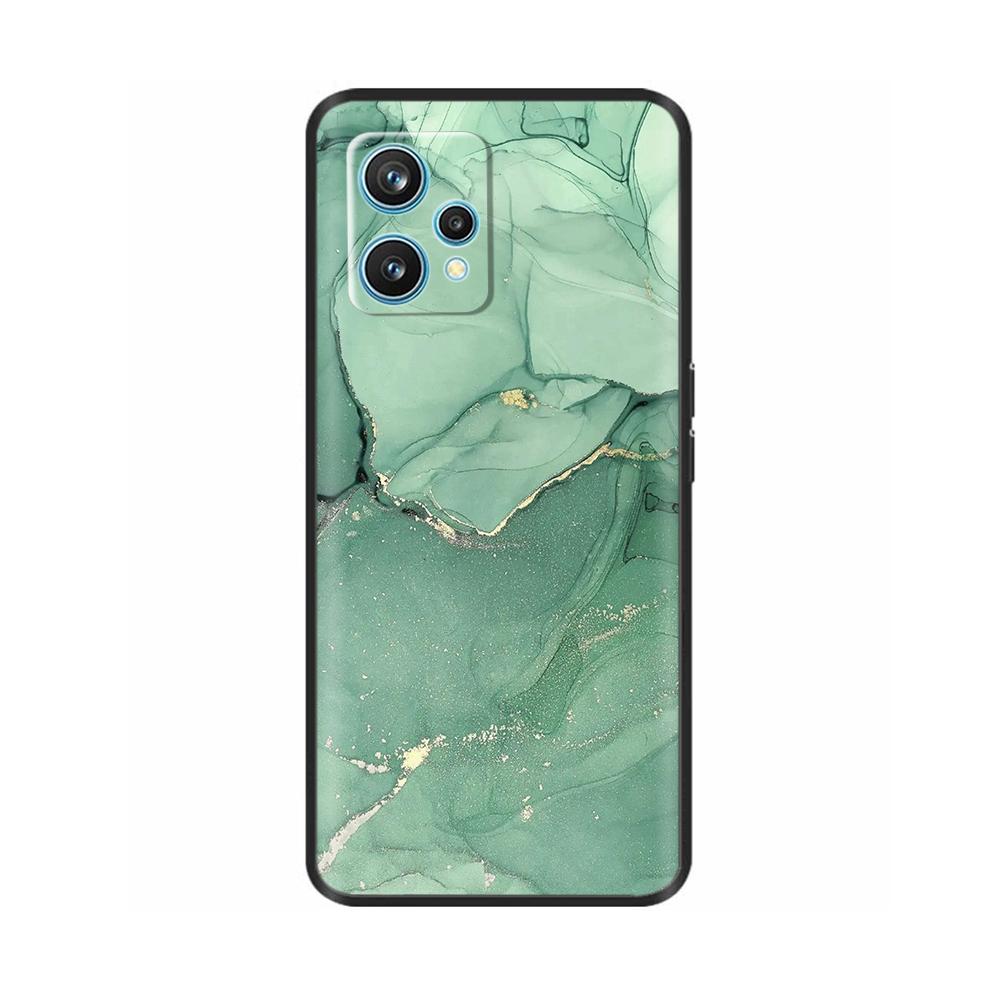 Para Realme 9 Pro Plus Funda Divertida de Silicona Suave Cubierta de Teléfono Para Realme 9 4G Funda Negra Carcasas con Parachoques Resistentes a Golpes Para Realme 9 Pro+
