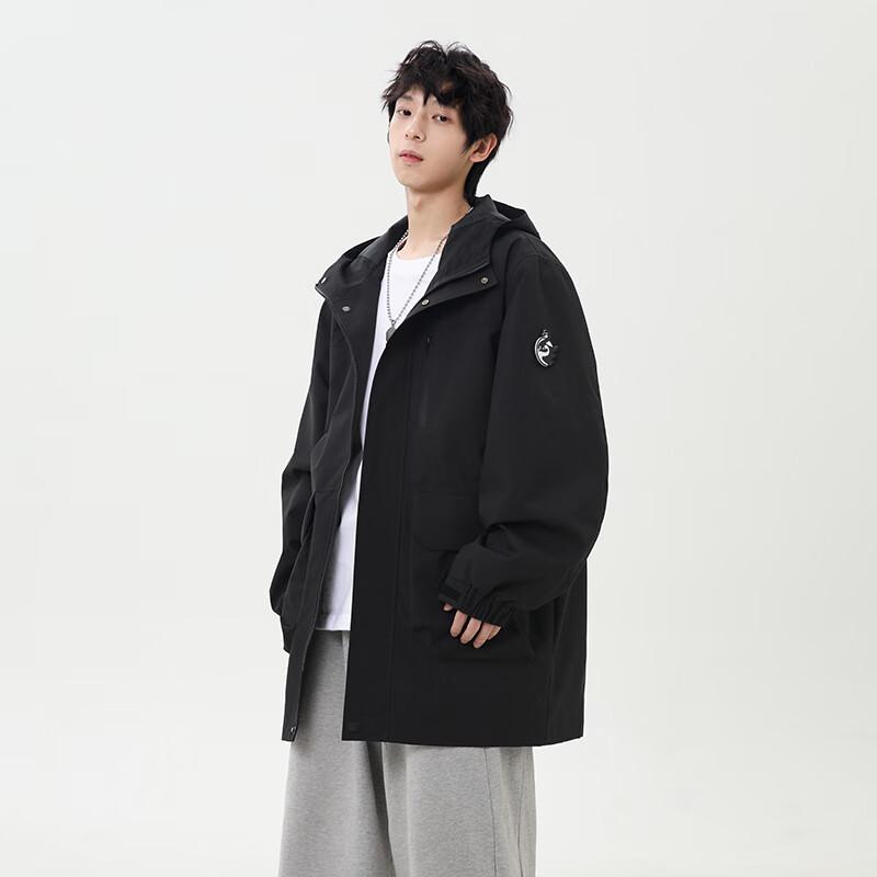 Wassup Sohot Men's Casual Windbreaker Jacket