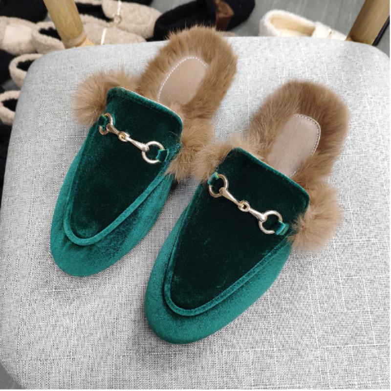 Vinter Halvsko for Menn Svarte Loafers Tøfler Lakkskinn Casual Kjøresko Loafer Lettvekts Flats Sandaler for Kvinner