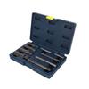 Pipe Extractor Set Heavy Duty Cr Mo Steel Broken Pipe Removal Tool Kit for 1 8in To 1in Threaded Pipes 9 Pcs Set