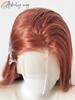 Red Orange Lace Front Wig for Women 26inch Long Wavy Wig Body Wave 13x4 Lace Frontal Synthetic Lace Wigs Nature Hairline Cosplay