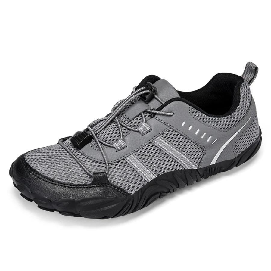 Men's Casual Sports Shoes, Anti-slip Hiking and Mountaineering Shoes, Large-sized 48-width Foot Mesh Breathable Men's Shoes
