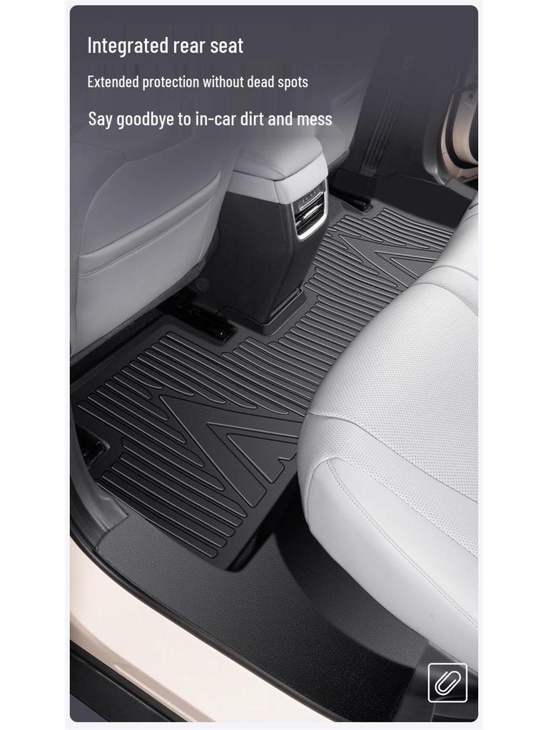 2025 Xpeng G7 TPE Vollabdeckung Fußmatten - Spezielle Innenraum-Modifikationszubehörteile für Autos