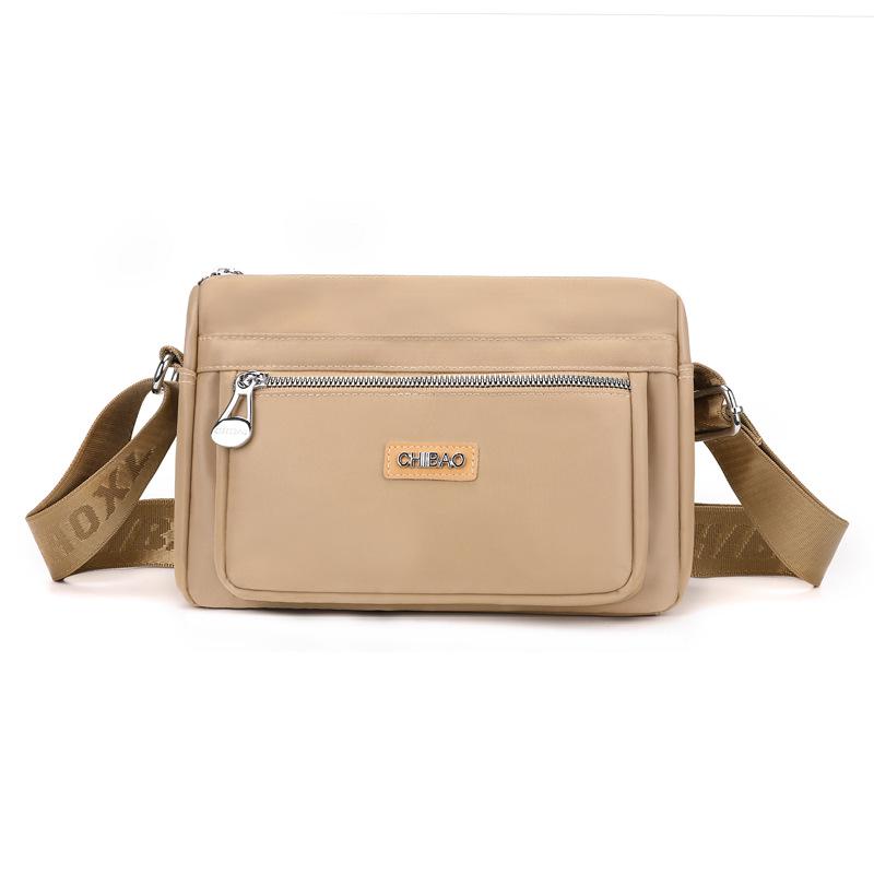 Summer 2026 Lightweight Nylon Crossbody Bag - Large Capacity & Fashionable for Casual Commuting