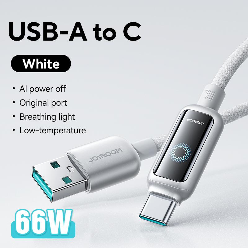 

oyroom 100W 1.2m Fast Charging Cable USB Type-C To Type-C Cable with Automatic Power Off For IPhone, Xiaomi, Samsung, OPPO VIVO