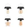 Solar Powered Outdoor Hanging Chandelier Waterproof Garden Night Light for Patio Yard Tree Camping Ambient Lighting