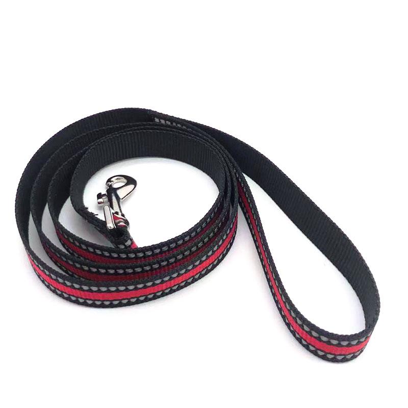 Durable Nylon Reflective 1.2M Pet Dog Leash Walking Training Leash Cats Dogs Harness Collar Leashes Strap Belt Rope
