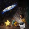High-Definition Starry Sky Galaxy Projector Lamp - Creative Bedroom Atmosphere Light