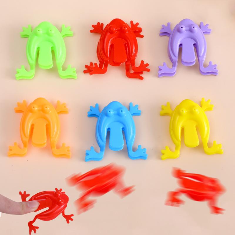 

36pcs Jumping Frog Bounce Fidget Toys Kids Birthday Party Favors Pinata Fillers Christmas Family Game Gift Antistress Fidget Toy 36Pcs