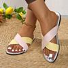 Women Slippers Summer 2025 New Sandals Designer Brand Flat Slippers Comfortable Lightweight Women Shoes Casual Slides Women