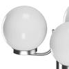 VidaXL Garden Floor Lamp 3 Lights 220 Cm Garden Lamp Outdoor Lighting 40389