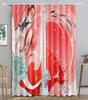 Chinese Traditional Festivals ColorfulBlackout Window Area Curtain Piece Living Interior Room Bed Chamber Bathroom Kitchen Door Storage Cabinet D