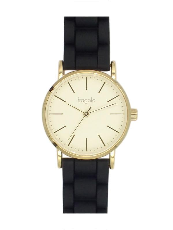 

[Подписаться] Часы fragola Small Rubber Band Watch N00923S-1 BK Women s Black