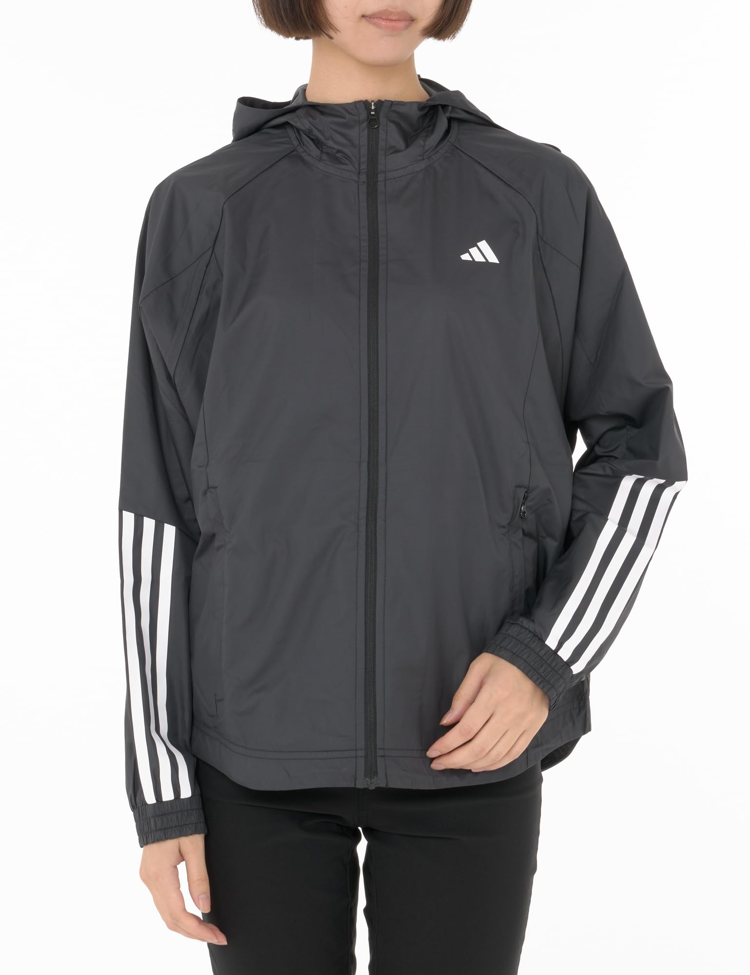 

Ветровка Adidas RDY Hypergram JNL17 WIND. Женский черный/белый (IS8036) Ж/М