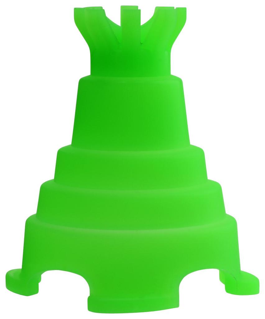 Light (LITE) Three-tier Tee Green X Yellow T-318(640)