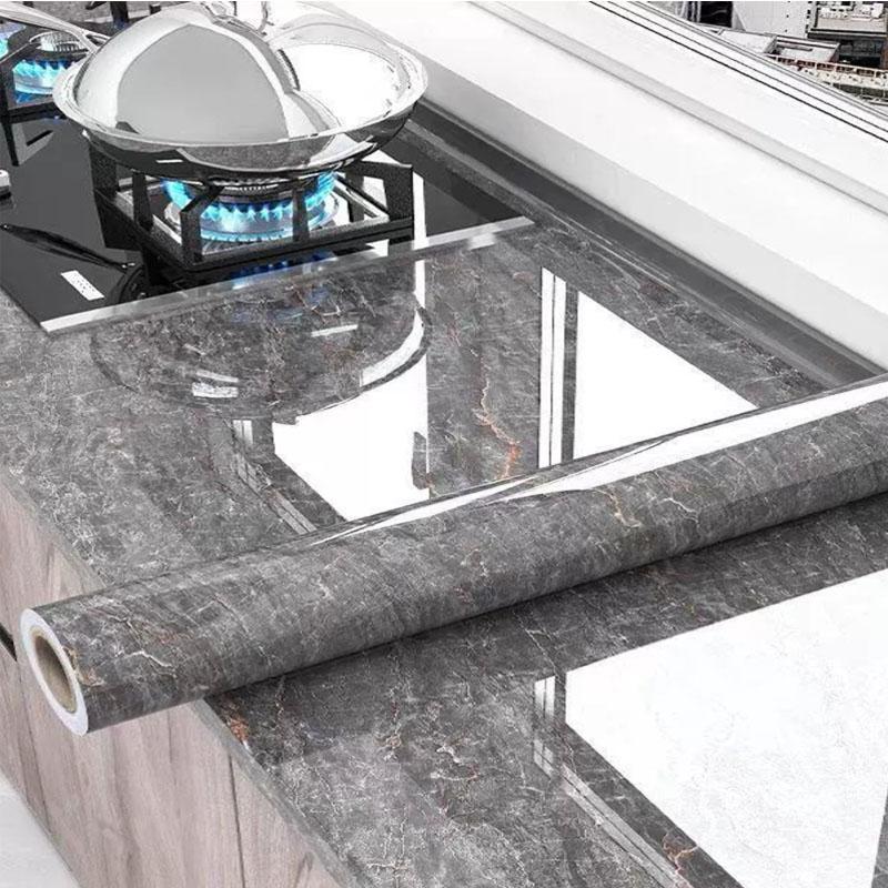 60cm Wallpapers Stickers Waterproof Room Decoration Self-adhesive For Kitchen Oil Proof High Temperature Resistance Home Posters