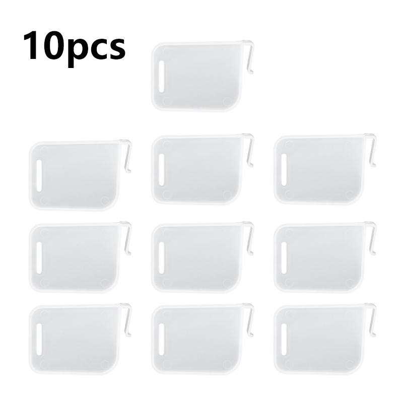 10/20pcs Refrigerator Storage Partition Board Retractable Plastic Divider Storage Splint Kitchen Bottle Can Shelf Organizer