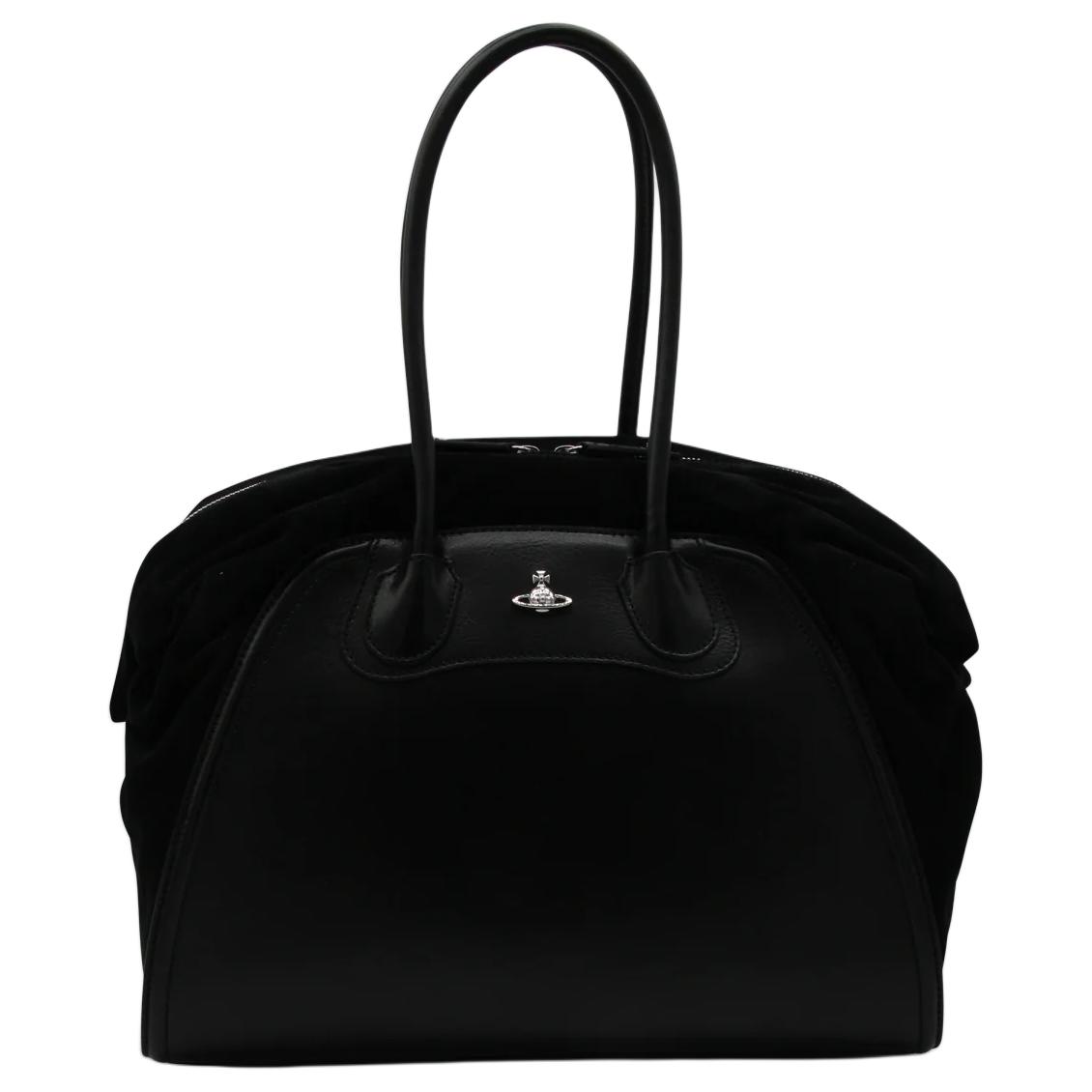 

Vivienne Westwood Classic Orb Logo Le Handbag Unisex handbags Black 4701000FWC006JN401 Basic Set (Bag+Dust Bag)