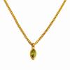 Women 18K Gold Plated Stainless Steel Cubic Zirconia Pendant Necklace, Suitable For Women Everyday And Wedding Wear Gifts