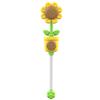 Suction Mounted Sunflower Shower Sprinkler Bath Toy Interactive Rotating Water Fountain Kids Bathroom Playtime Accessory