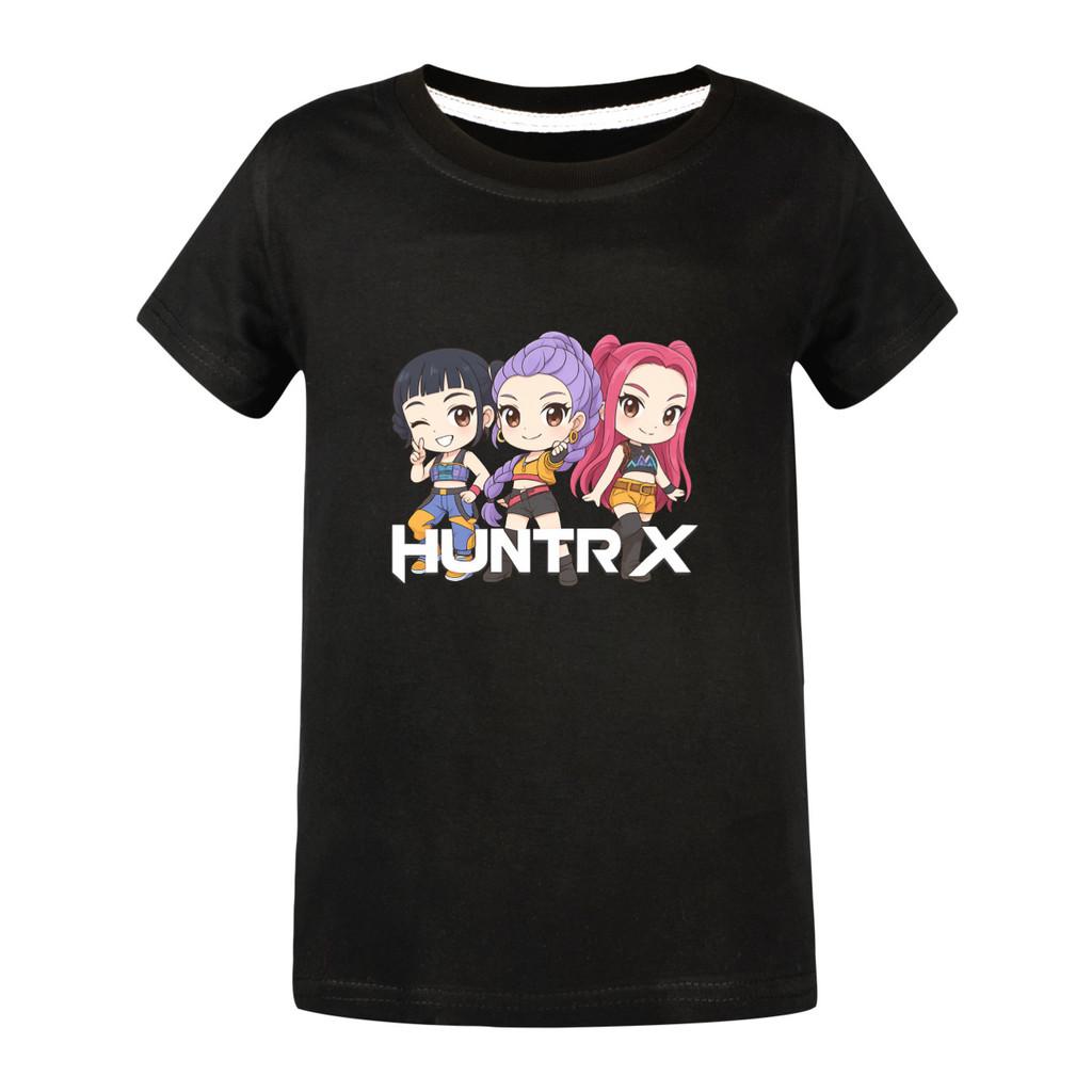 5015 Kids Girls Boys Rumi Mira Zoey Print Casual Cotton Short Sleeves T-Shirt