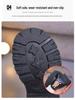 Versatile 2025 Autumn/Winter Cartoon Waterproof Leather Martin Boots for Toddlers - Boys & Girls