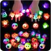 [Waraoko] Light-Up Rings Halloween Toys [36 Pieces] Random Sale Autumn Festival Prizes Fair Goods Cute Halloween Decorations Live Events Sparkling