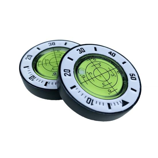 Golf Green Reader with Iron Box Magnetic Ball Marker High Precision Level Aid Bubble Tool Golf Putting Training Accessories