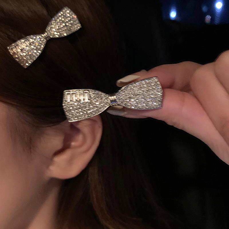 Korean Style Star Letter Mini Hair Clip - Luxury High-End Design with Sweet Cool Personality