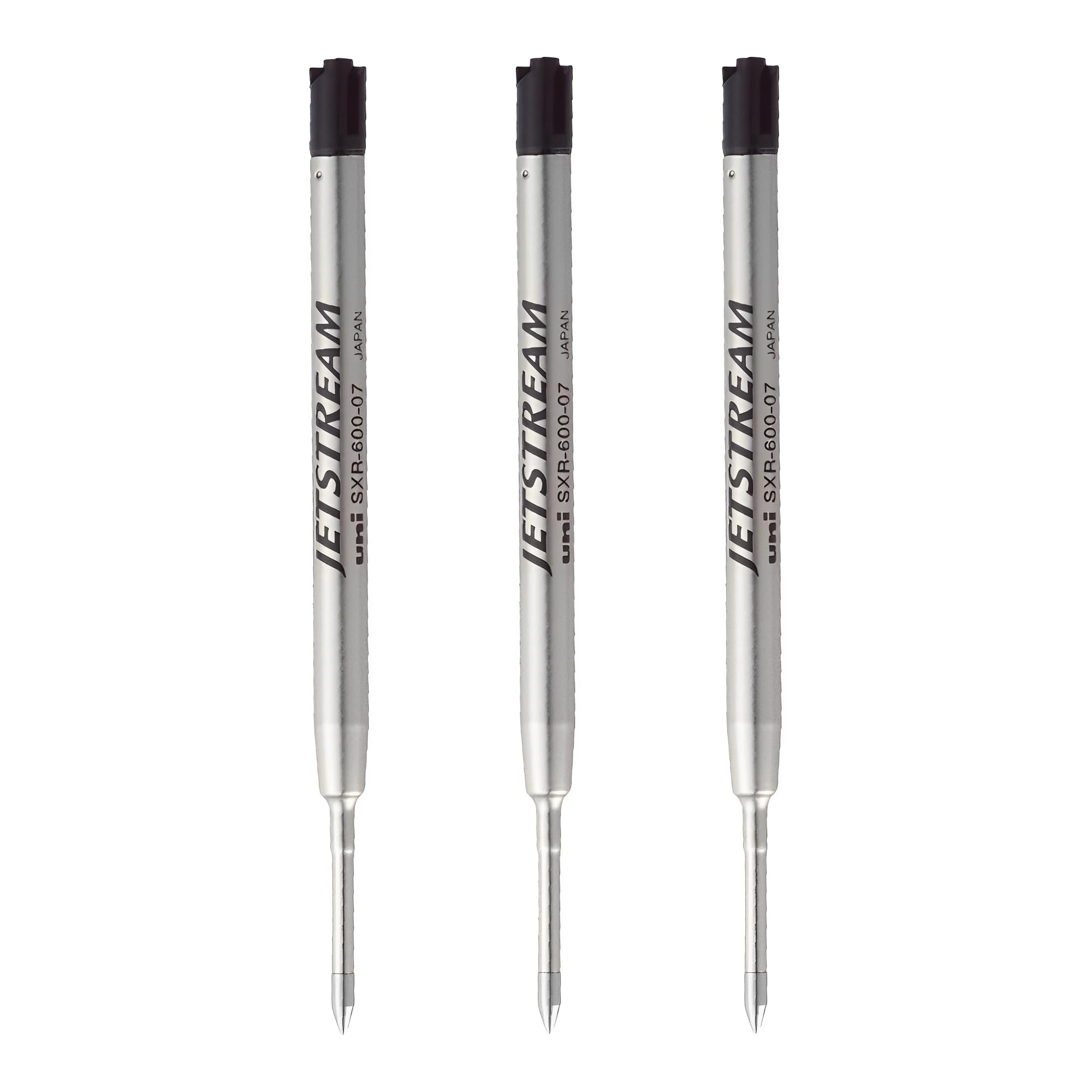 Mitsubishi Pencil Jetstream Стержень Черный 1 стержень x 3 упаковки шариковый Jetstream MITSUBISHI PENCIL SXR-600-07-24 0.7мм Сверхнизкое