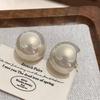 Elegant Minimalist Pearl Stud Earrings for Women - 2025 Autumn/Winter: Simple, Versatile Jewelry