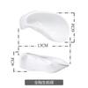Piatto Bianco Ceramica Riccio di Mare Ciotola da Dessert Piatto Irregolare Ostrica Decorazione Ristorante Stoviglie Ciotola Condimenti Piatto Spezie