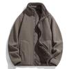 Fleece Women's Outdoor Clothing Fashion Versatile Winter Leisure Sports Thickening Double-Sided Warm Coat Female Jacket
