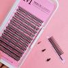 Private Label Matte Lash Trays Anime Spire Narrow Premade Cashmere Feathered Comic Spire Lash Extension Trays