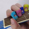 5 szt./partia Kciuk Gitary Chroń Rozdarte Palce lub Linię Poprzez Naciskanie Elastyczny Silikon Ukulele Palec