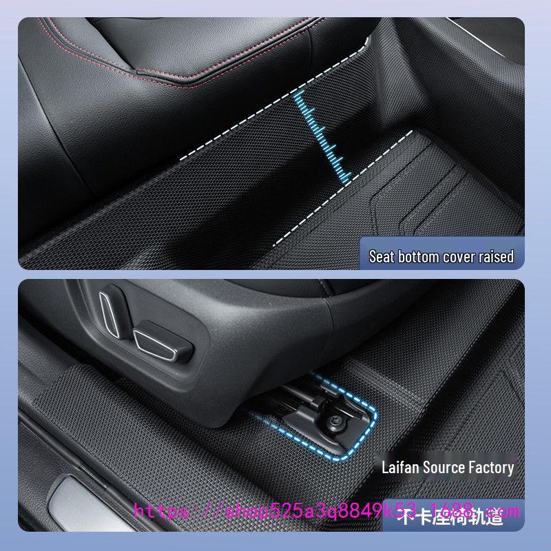 Carpet-Style TPE Floor Mats for Buick Regal 17 - Custom Fit Interior Body Kit Accessories